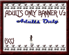 {SCC}Adults Only Banner