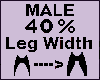 Leg Thigh Scaler 40%