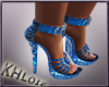 blue shoes heels