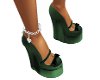 green 40's style wedge