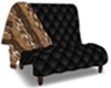 Leather W/ LV Blanket