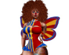 Circus butterfly wings