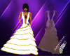 ~AC~Gown gold&white