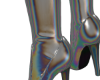 Chrome boots set