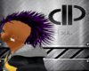 Layerble purple mohawk