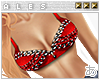 あ Chained Bra }Rouge