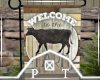 Rustic Welcome Yard Flag