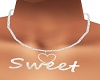 "F" Sweet Necklace