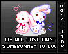 [AD] Bunnies love