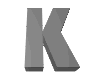 3D Lettering K