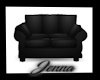 Black Love Seat