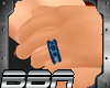 [BBA] Blue Silver Ring