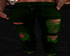 Ripped Forest Green
