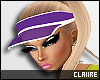 C|Visor! Purple/White F