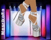 Guccii Silver Heels 2023