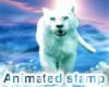 snow lion stamp anim