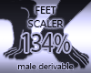 Foot Resize Scale 134%