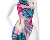 Pink Floral Dress RL
