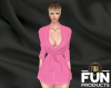 FUN Pink robe