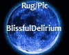 Blue Moon Rug/Pic Round