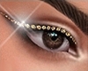 gold gems eyeliner