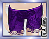 Purple Lacy Shorts