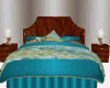 {F} TURQUOISE CUDDLE BED