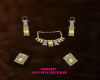 Gold Silver Jewelry Set