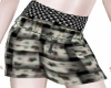 Grey Chex Skirt