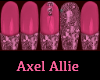 AA Pink Bling Nails