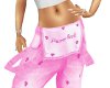 Purrfect Pink Overalls F