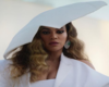 Beyonce White NAACP Hat