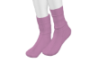 pink cotton socks