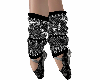 Gothic lace leg warmers