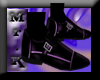 [M]PurpleLeatherShoes