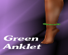 Green Diamond Anklet