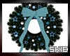 winter blues wreath