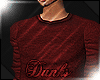 D|Red Knitted Sweater