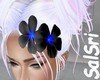 Black Hair Flowers