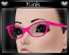 -k- Pink Retro Specs
