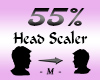 Head Scaler 55%
