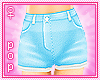   . BB blue shorts