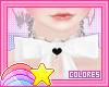Andro bow choker White