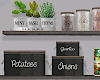 Kitchen Food  Shelf