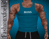 Tank Blue + tats
