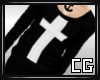 (CG) Cross Shirt Black