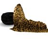 Leopard blanket/cushion