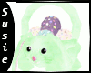 [Q]Bunny Basket - Green