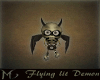 Flying lit Demon/Devil