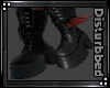 ! Bloodred Batwing Boots